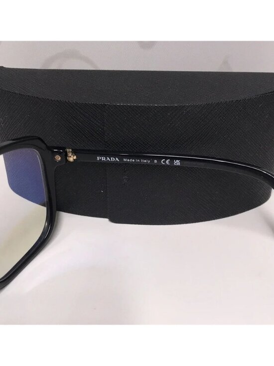 New Authentic Prada SPR 10V 1AB-09H Women’s Fashion Glasses – Black main image 7